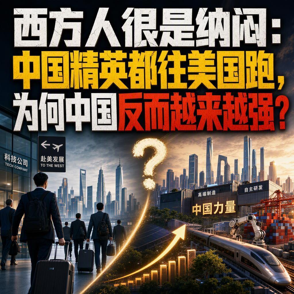 很多人觉得，精英都往美国跑，中国迟早要被抽空。可我做汽车这行看到的画面，恰恰相