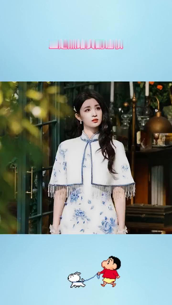 王楚然给女配让妆。知道王楚然是颜霸，但也没必要反向让妆，还是第一次见女配装造这