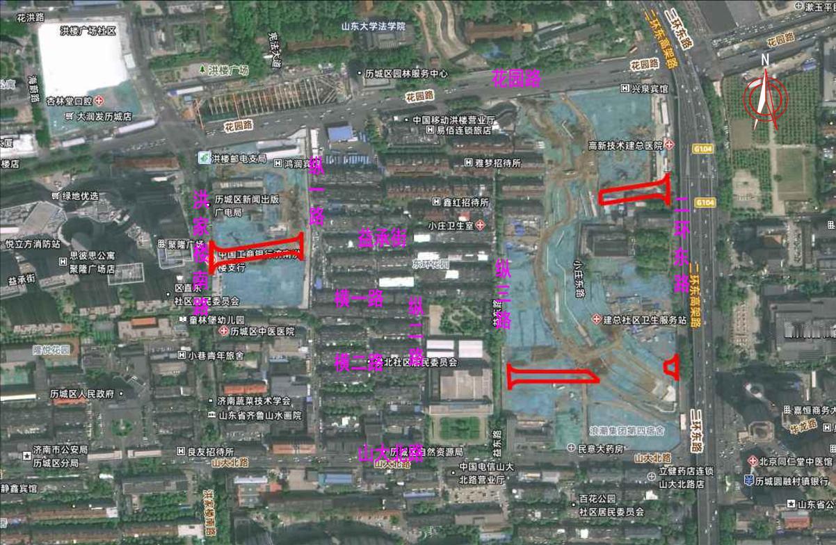 济南2个区域，将新建大批道路！近日，济南市公布一系列道路建设规划，将在两个区域