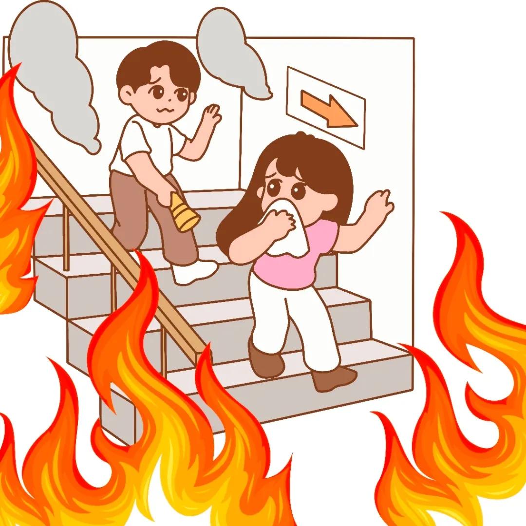 高楼着火逃生，核心就三个字：冷静、找对路、保命！千万别慌着瞎跑，按下面的指南来，