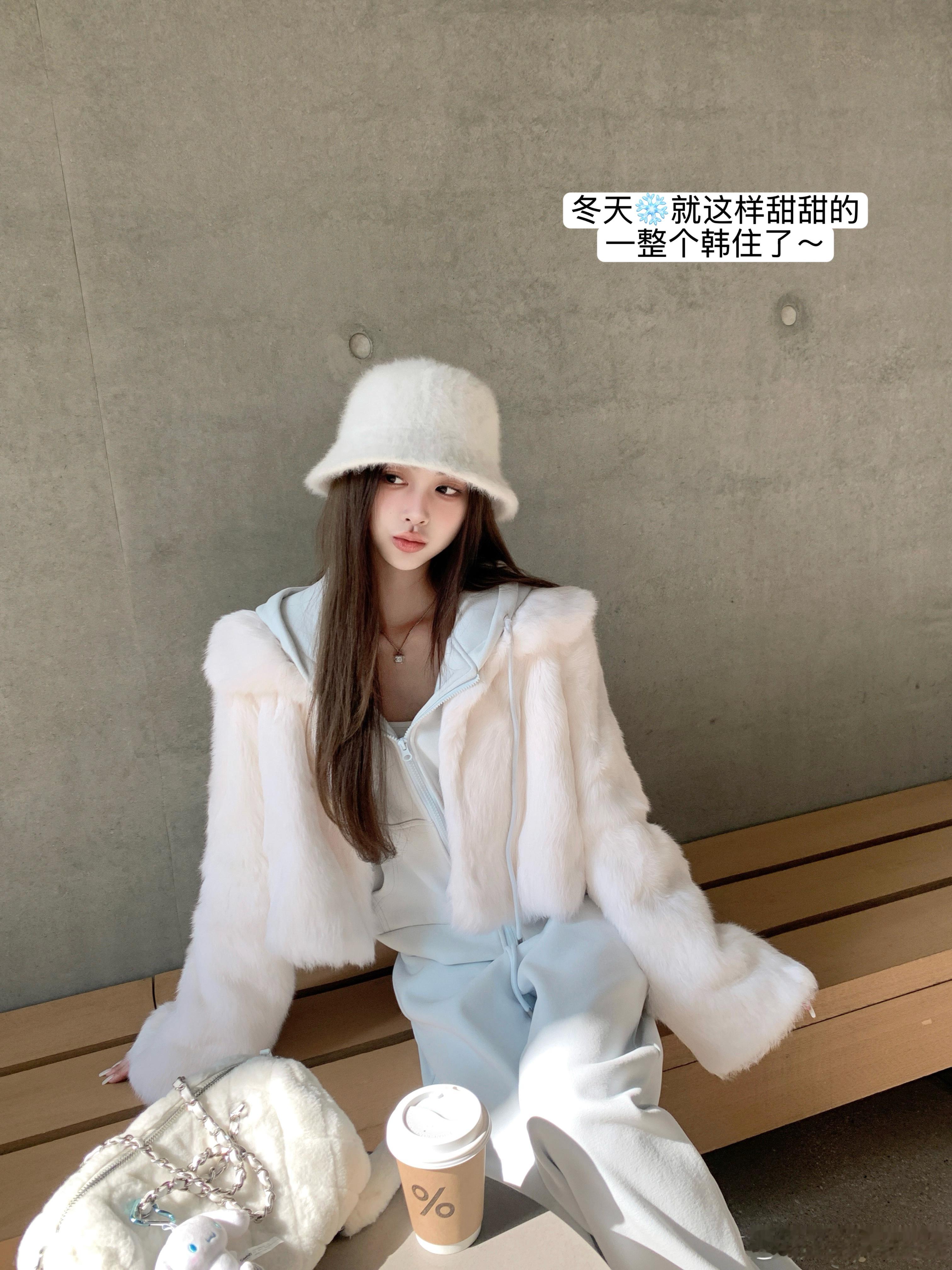 【松弛主义】冬天一抹babyblue🩵揪只🧚‍♀ootd生活手记​​​