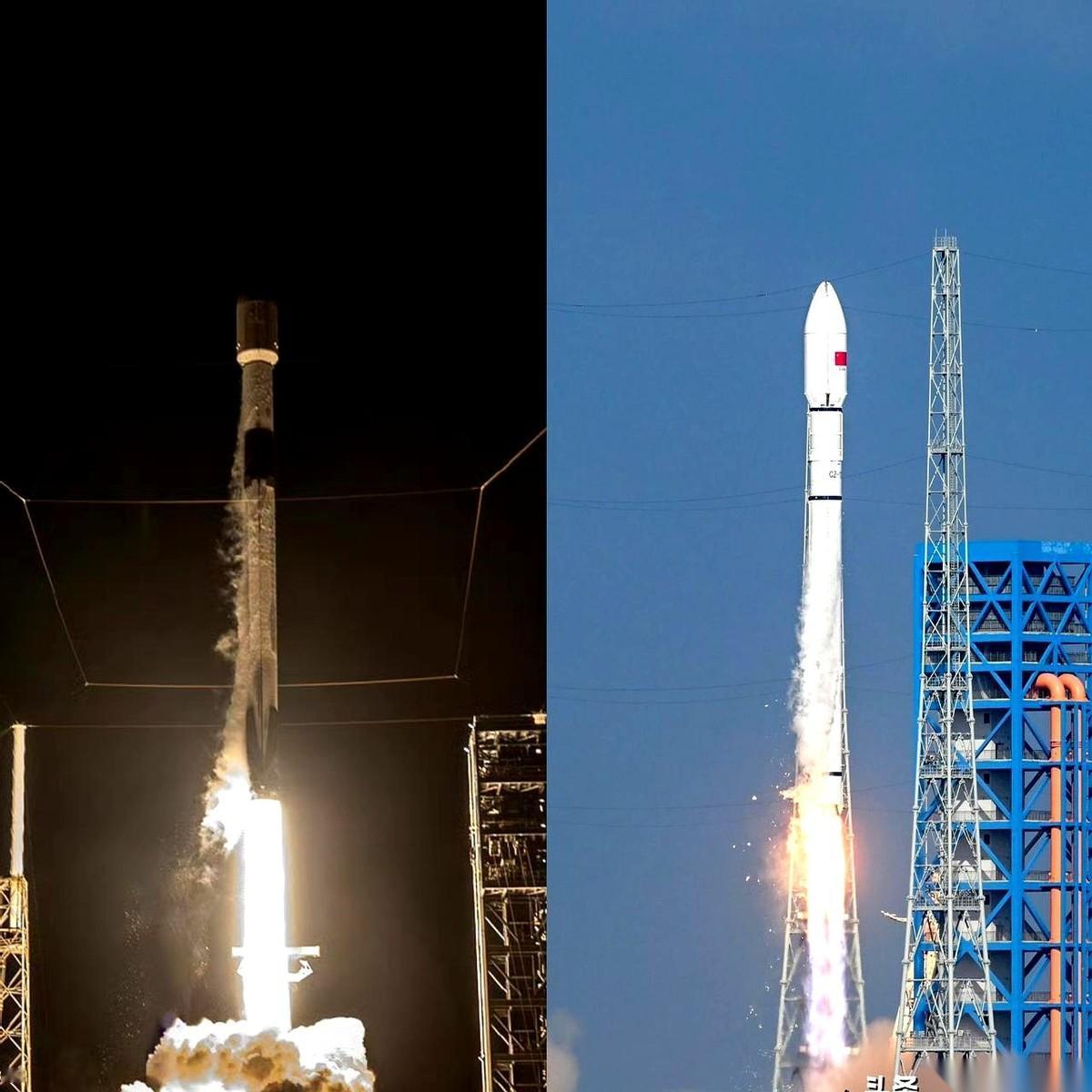 今天这天，可真够忙的。天还没亮透，凌晨七点半，老美那边，一枚猎鹰9号火箭顶着晨