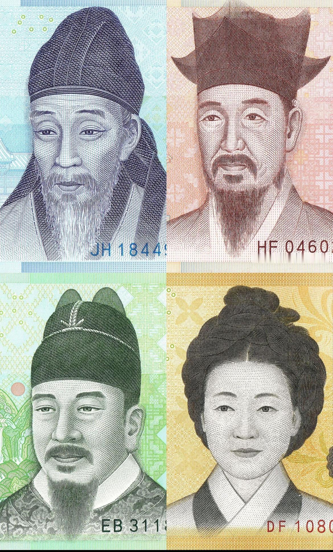 日本学大唐朝，韩国学大明朝，都是汉文化的臣服者。当年的朝鲜王朝奉大明为宗主国，私