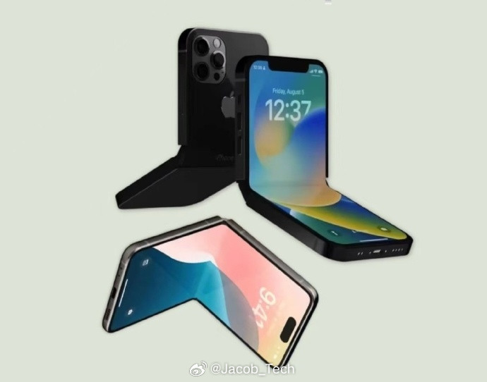 曝苹果放弃小折叠iPhone先把iPhoneFold给soon出来再说吧..