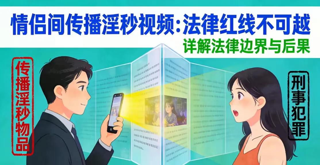 私聊发“黄”给女友被刑拘，这次是刑事犯罪！详解情侣间传播淫秽视频的法律边界一