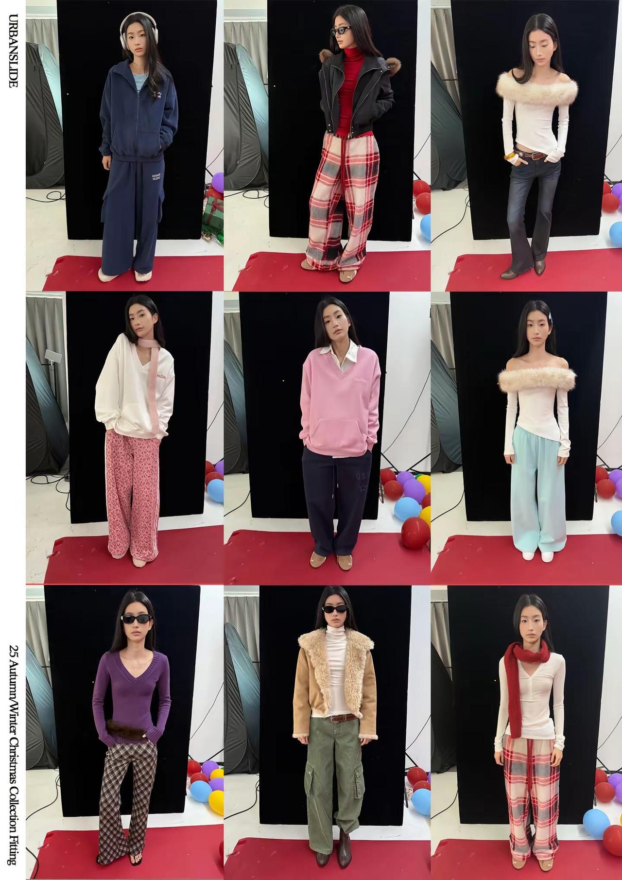 喜欢哪套？urbanslide拍摄花絮fitting