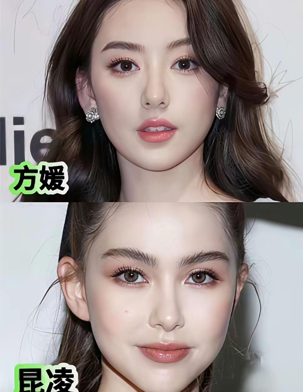 方媛和昆凌这两位天王嫂，实在是太有福气了。昆凌今年32岁，混血基因显著，五官立体