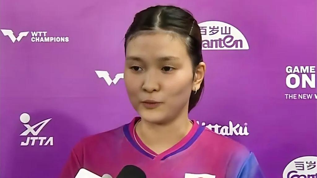 桥本帆乃香夺冠后：评价国乒“有点狂”了！目前对我来说，还有2位选手，王曼昱孙
