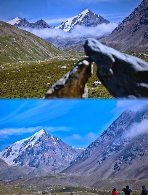 甘肃张掖巴尔斯雪山，冬日美景攻略！