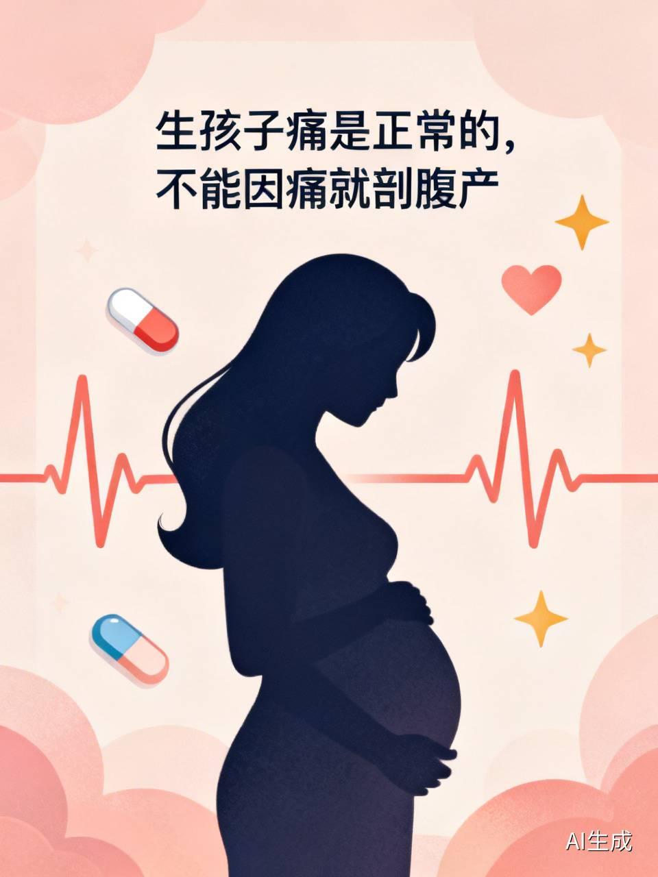生孩子痛是正常的，不能因痛就剖腹产有人故意夸大生孩子痛苦，也有人刻