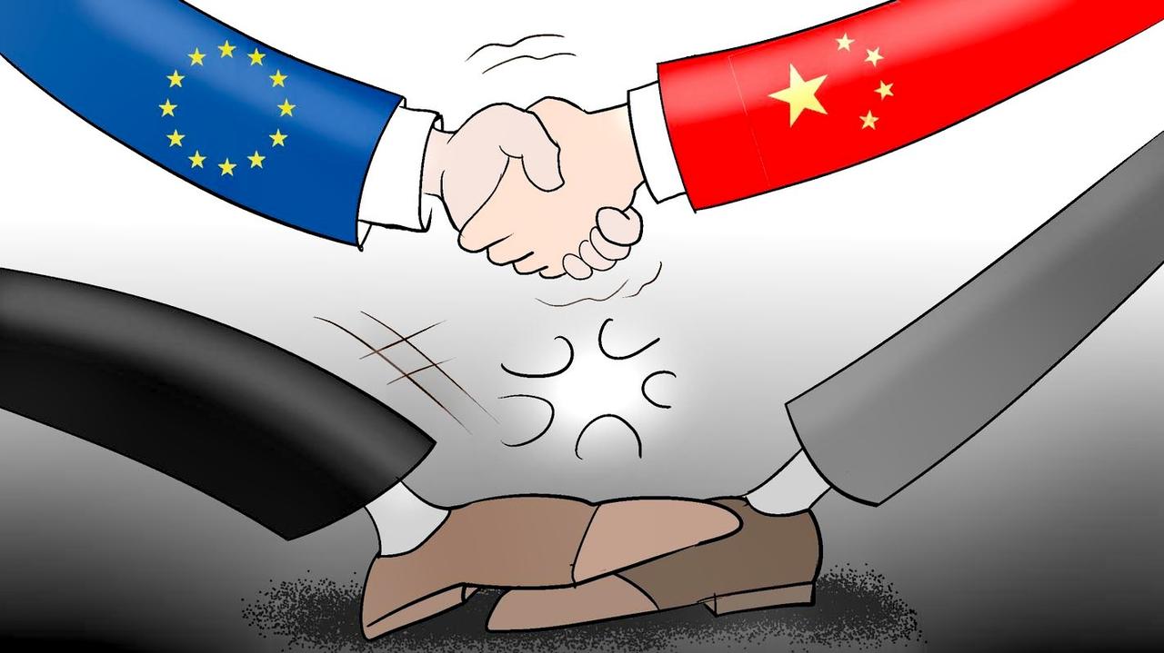 欧洲是“可以争取的一方”吗？有这种认知的人，不是傻，就是天真！据报道，迫于美