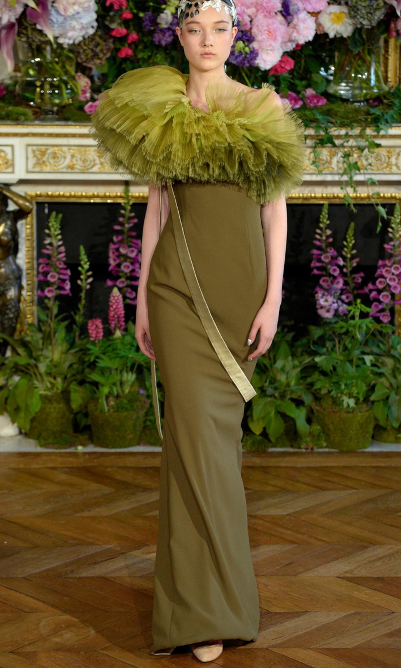 AlexisMabille2013秋冬高定系列，在面料质感的打造上真的格外用