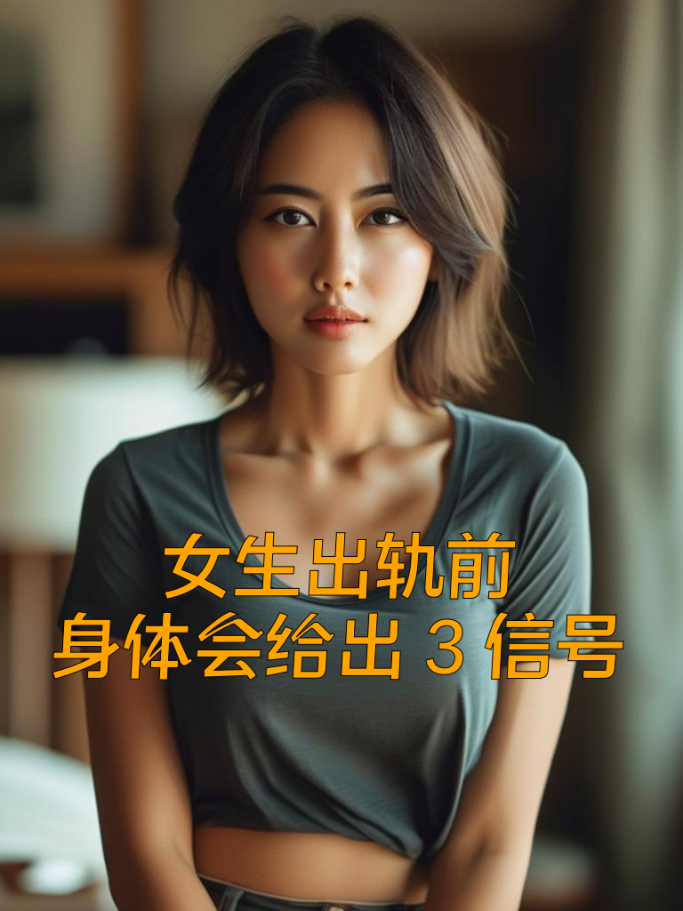 女生出轨前，身体会给出3信号