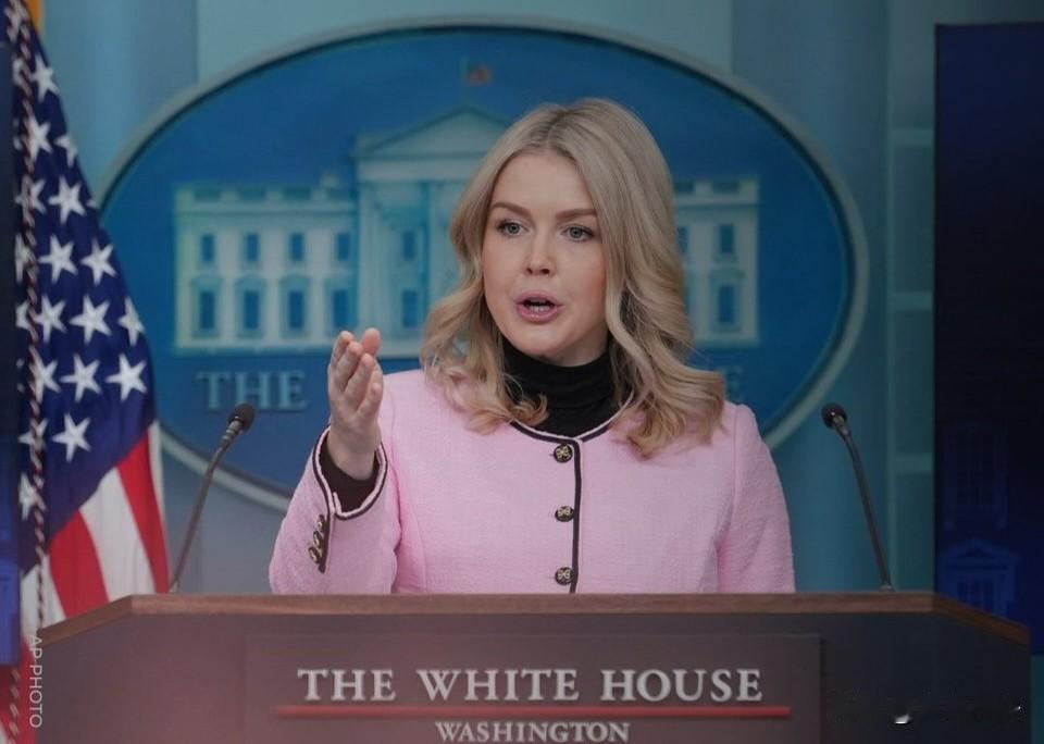 白宫：你们都不想美国好今天凌晨，卡罗琳在例行记者会怒批美国媒体，实属罕见。卡罗