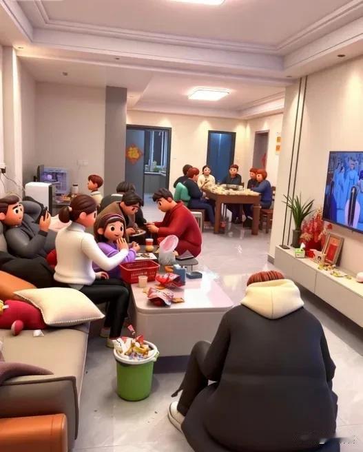 十几口人，逢节必聚，厨房里永远都是儿媳妇，有多少儿媳妇能做到十几二十年默默奉献而