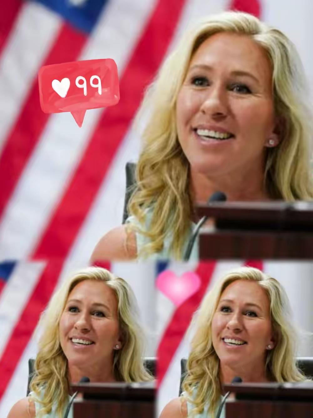 美国共和党议员玛乔丽·格林近日的一番言论，如平地惊雷，令华盛顿政坛陷入沉思。她