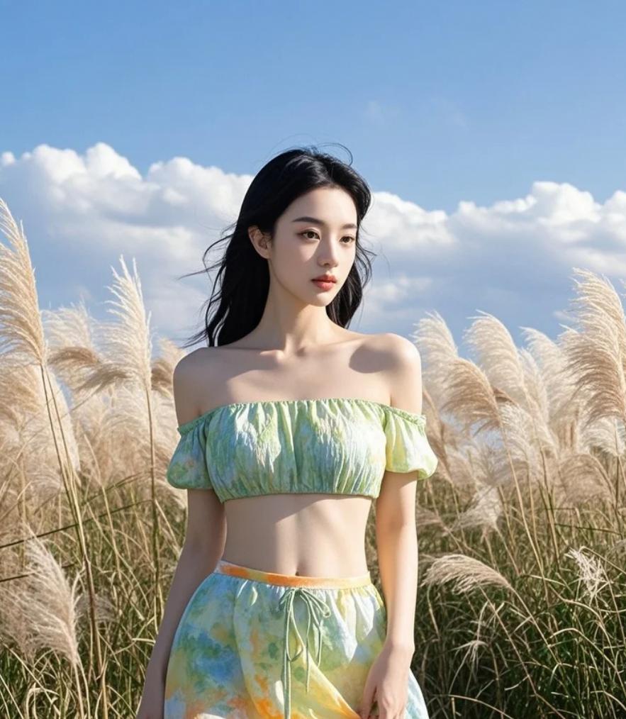听，芦苇在低语！她侧耳倾听，你听见了什么