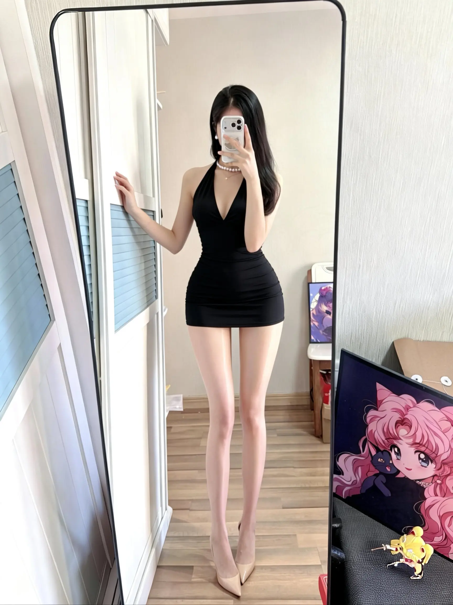 周末给自己的仪式感，从一件顺眼的裙子开始，虽然没有人约会。