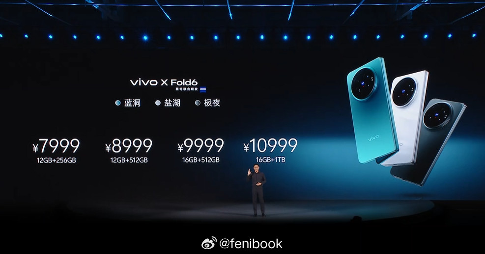 vivoXFold6价格来了，真7999起，卧槽，这价格直接杀麻了怎么样，我