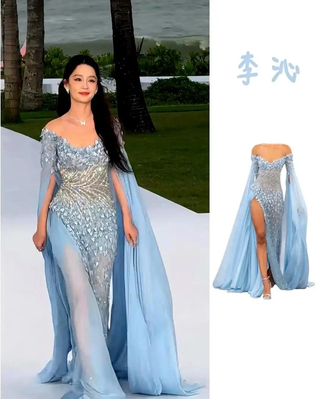 李沁剪掉礼服上的花，引发了2亿次讨论，一半的人骂她暴殄天物，一半的人夸她清醒。