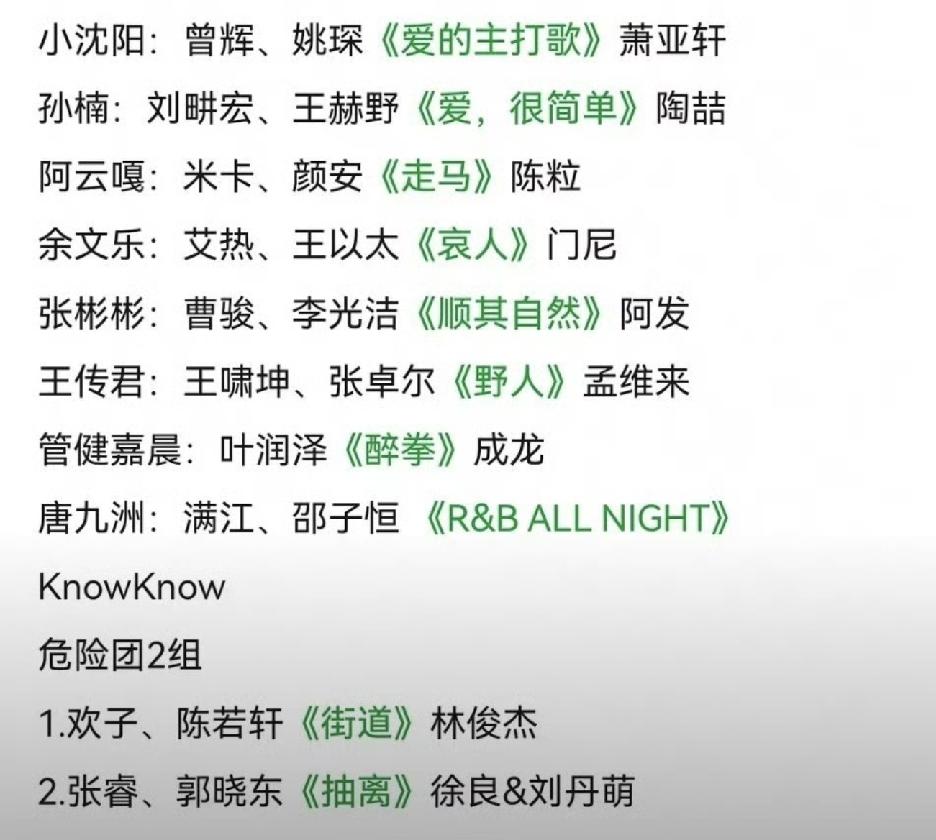 披荆斩棘一公组队很妙啊，危险席位的四位组成两队，这不就是明摆着要被淘汰了吗！今