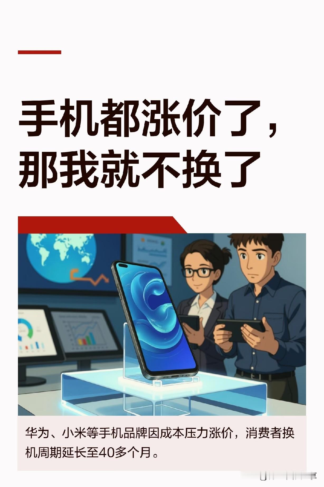 如果手机摔了，换个旧版的或者🍎的过渡也行。一夜之间，国内很多手机都涨了。华为Mate80涨800，