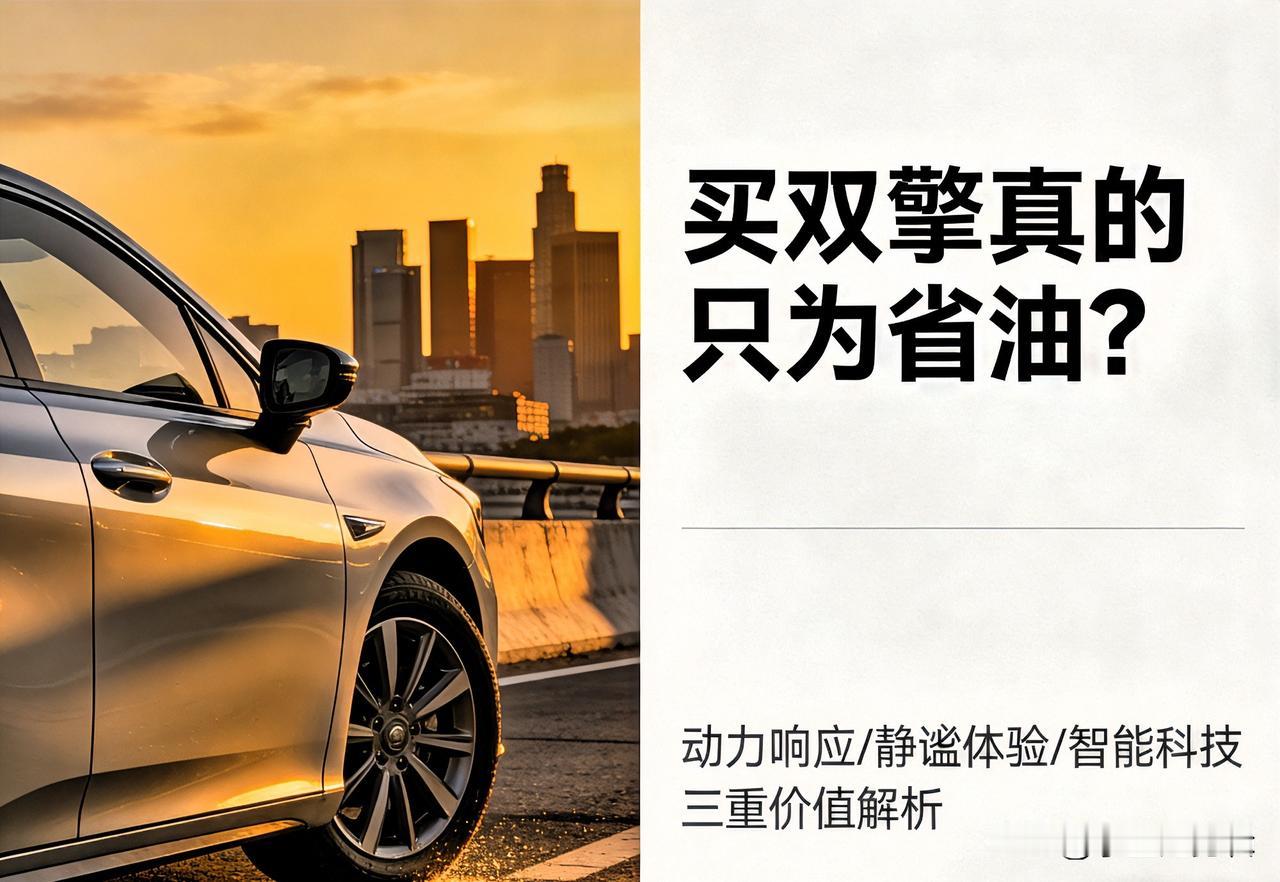 买双擎是为了省油吗?总有人说“买双擎就是为了省油”，其实大错特错！开了几年双擎才