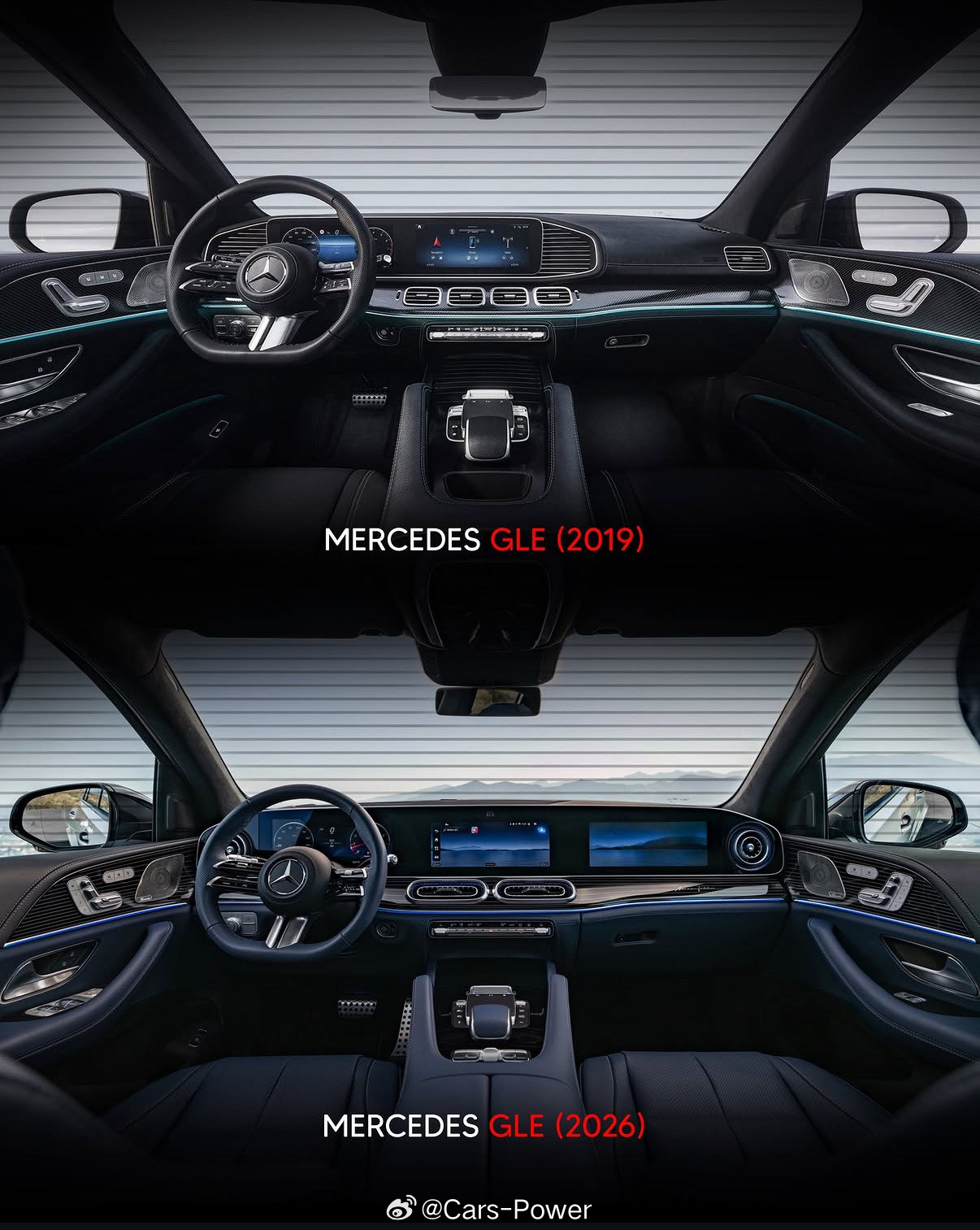 奔驰GLE👉新款👉现款哪个更好看？