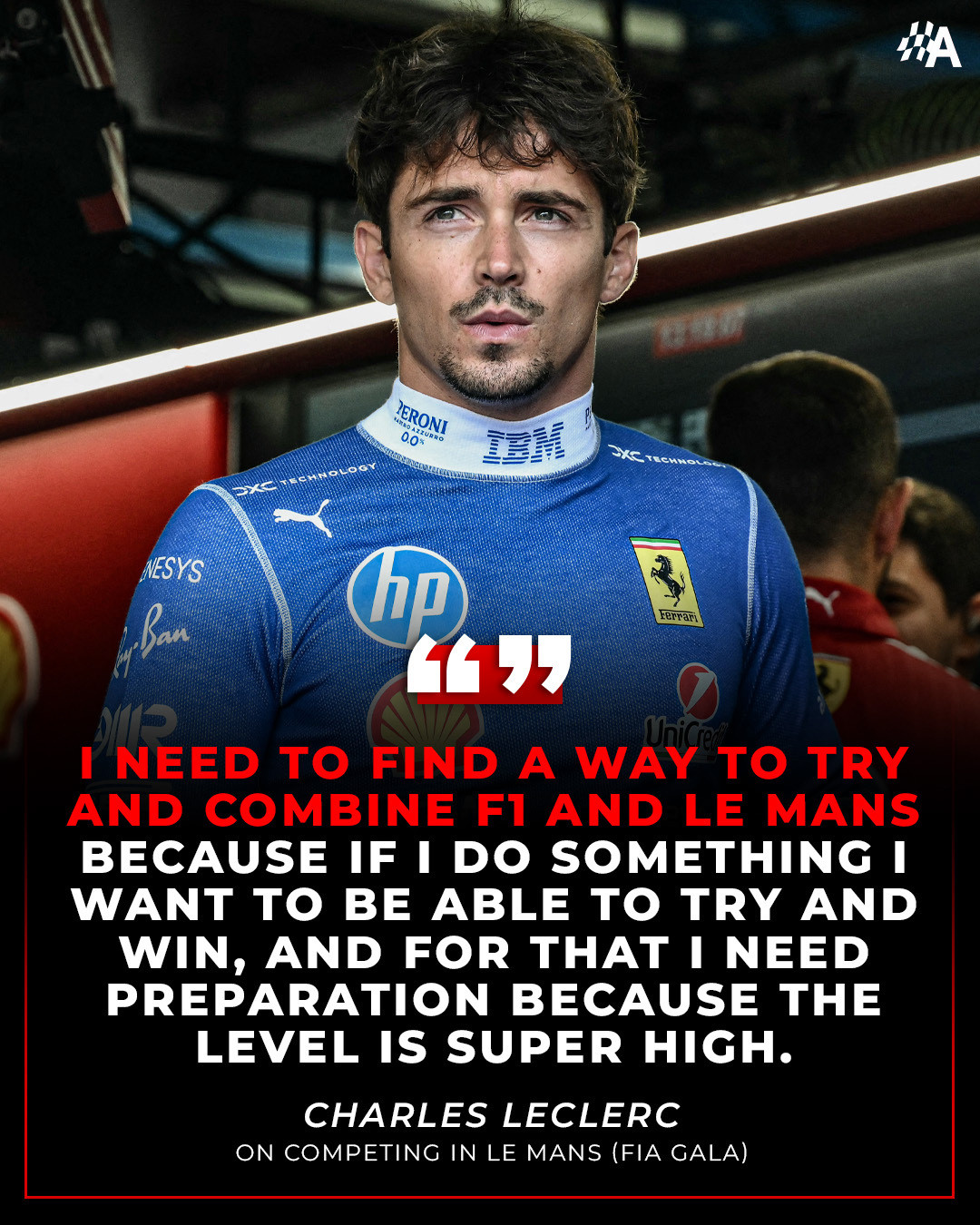 勒克莱尔想要在F1生涯期间参加勒芒24小时耐力赛：“我需要找到一个方式，把F1和