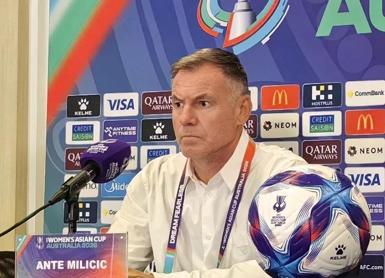 中国女足主帅米利西奇透露了能够赢下劲敌朝鲜女足的原因。在率队击败朝鲜女足后，中