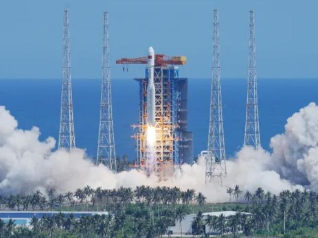 海南商业航天发射场再传捷报！6月5日14时34分，我国海南商业航天发射场圆满