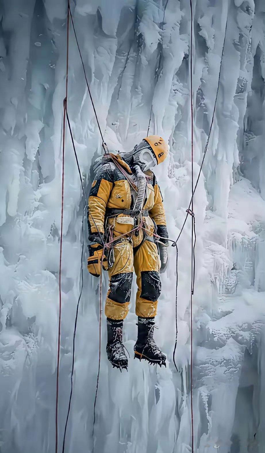 这样的登山有什么意义，一切运动都建立在安全之上！