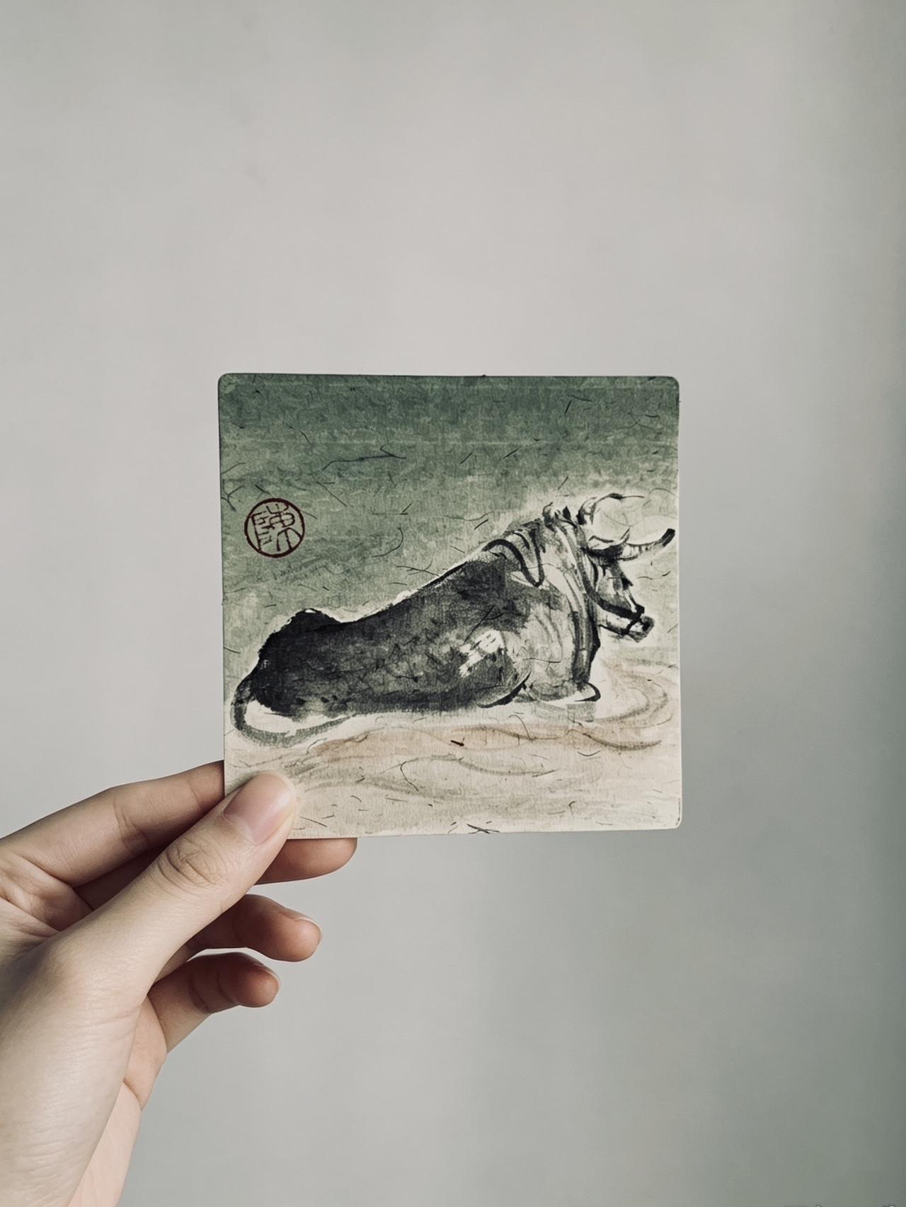 手绘作品水墨画国画传统文化画画就是玩