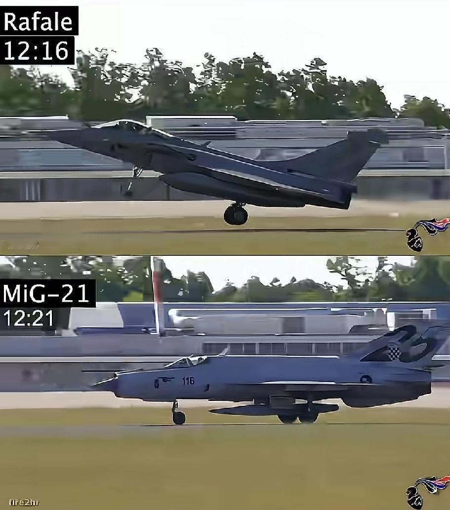 阵风战斗机已经沦落到只能和米格-21比性能的地步了？不过论拦截霹雳-15的能力