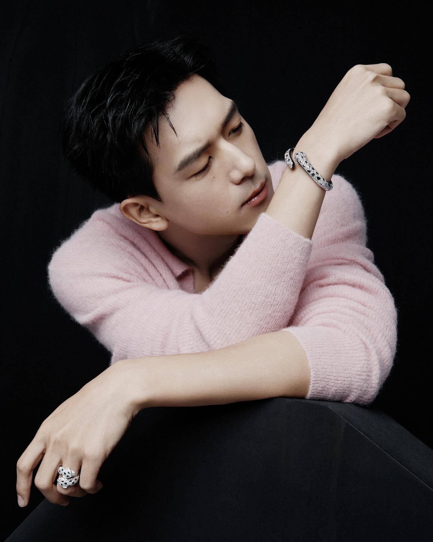 李现｜卡地亚品牌大片更新，佩戴PanthèredeCartier系列，风格多