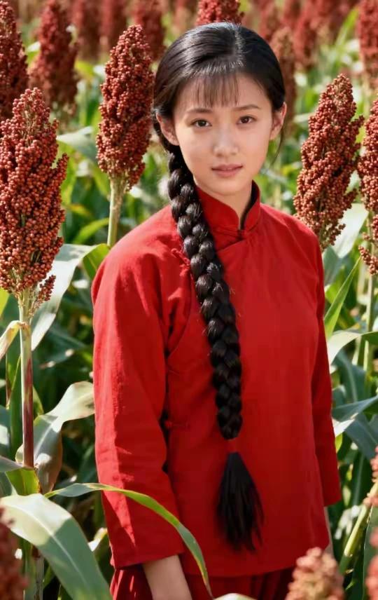 黄土高坡，那片土地风景独特；高粱红了的时节，可爱的姑娘们也笑了。