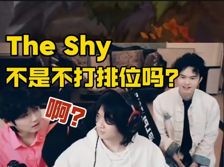 节奏大师?焕峰直播:Theshy不是不打排位吗?下把我去洗个澡!