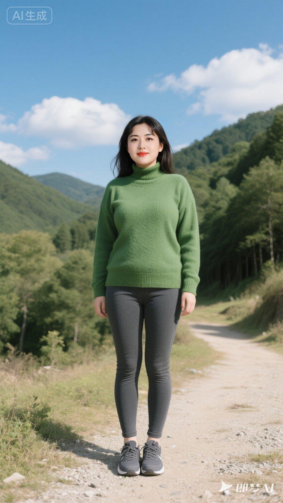 大自然的最美山水风景(图片欣赏)绿意盎然的山间小道，清新自然，活力满满！🌿?