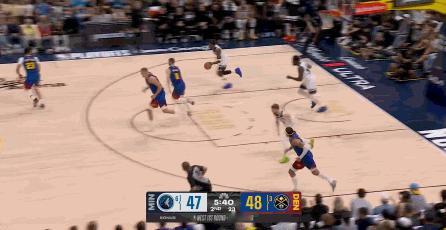 森林狼反超啦？爱德华兹牛啊牛啊，撑起森林狼进攻火力，一波24-4完成反超！森林狼