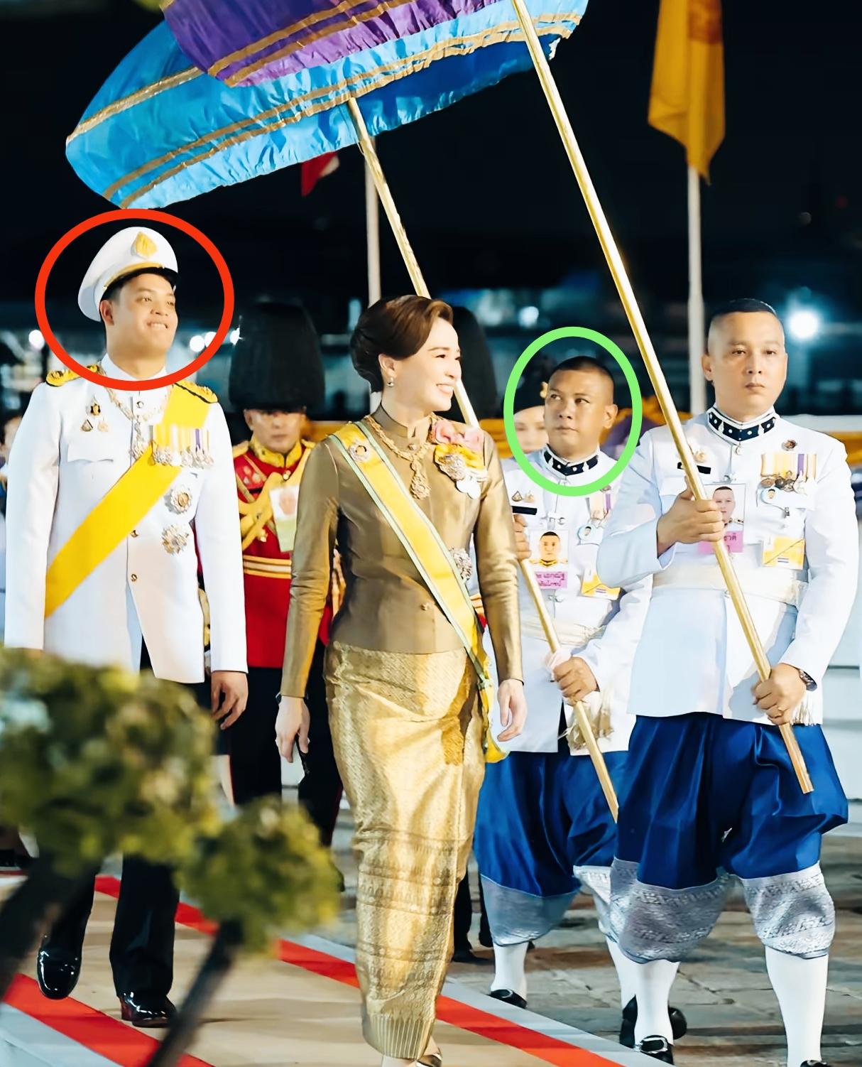 泰国王子提帮功这眼神是不是很特别啊？提帮功这表情和眼神是什么意思呢？一旁的工