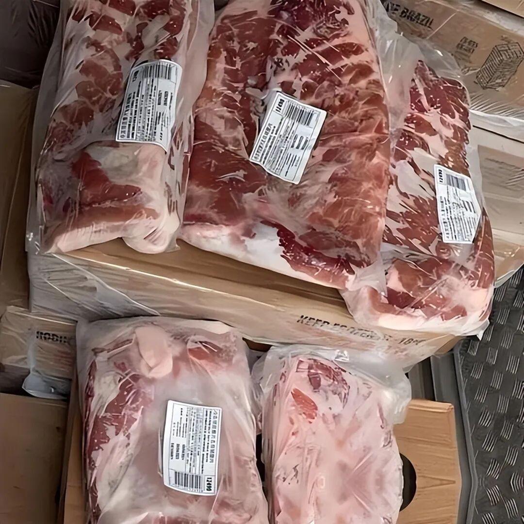 每年几百万吨进口肉悄悄入境，为什么菜市场几乎看不到？海关最新统计显示，国内肉
