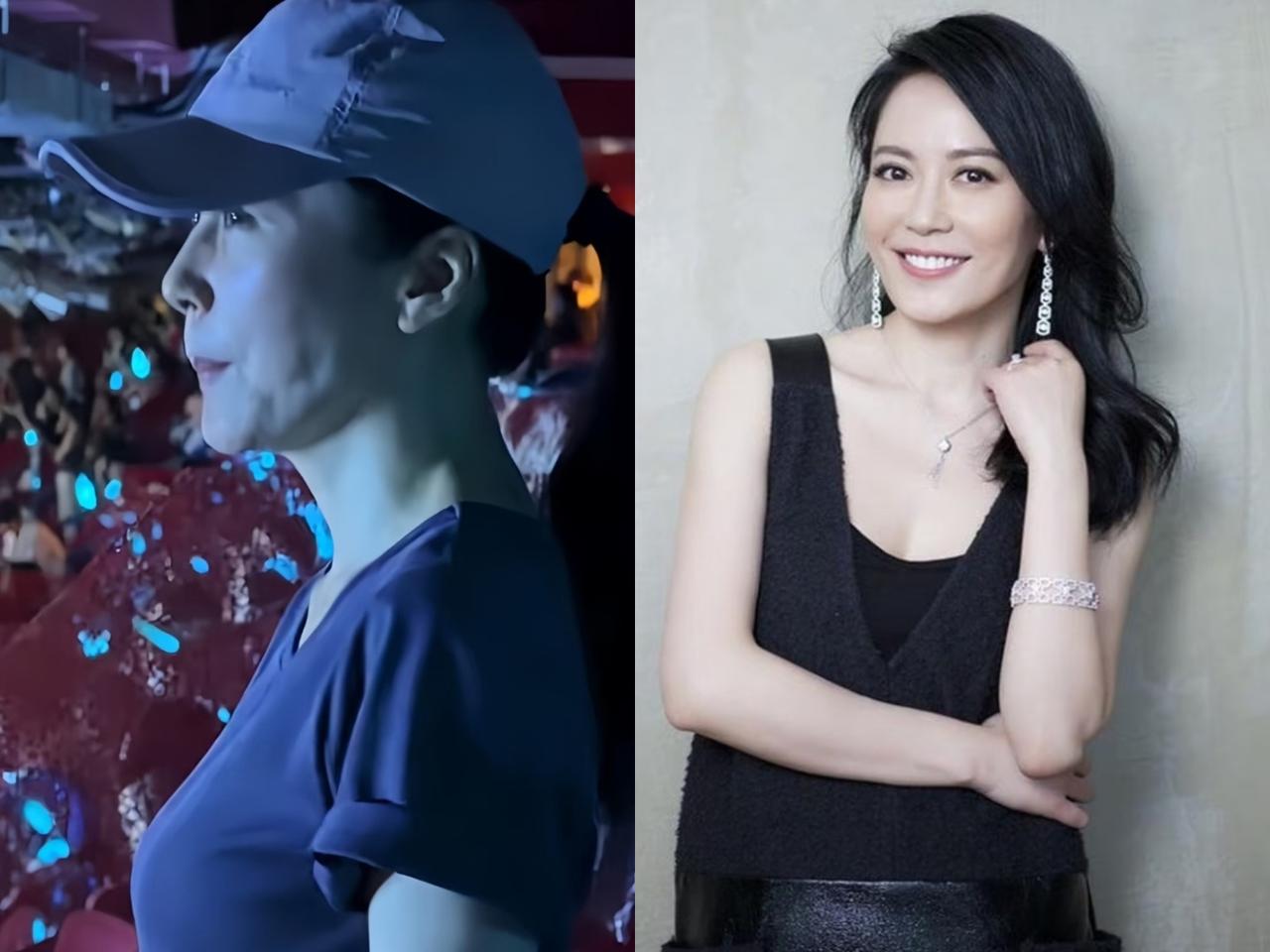 拜托俞飞鸿，实在不行你别出来晃了大家实在有点看不下去了！谢霆锋演唱会，被