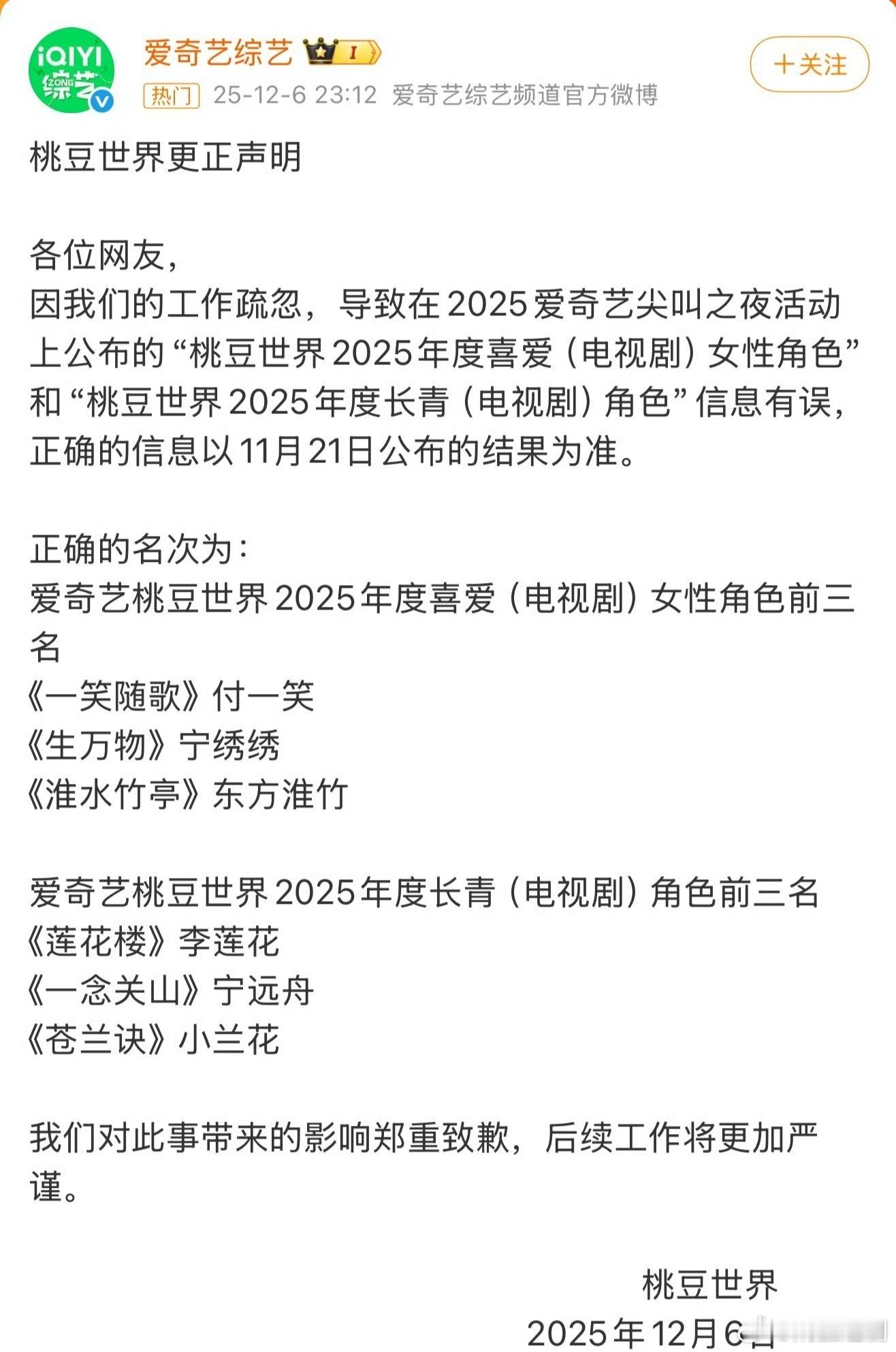 平台就是这么现实，对于目前扛剧的🌸🥜想尽办法给排面，对于作品表现不佳的人竟然