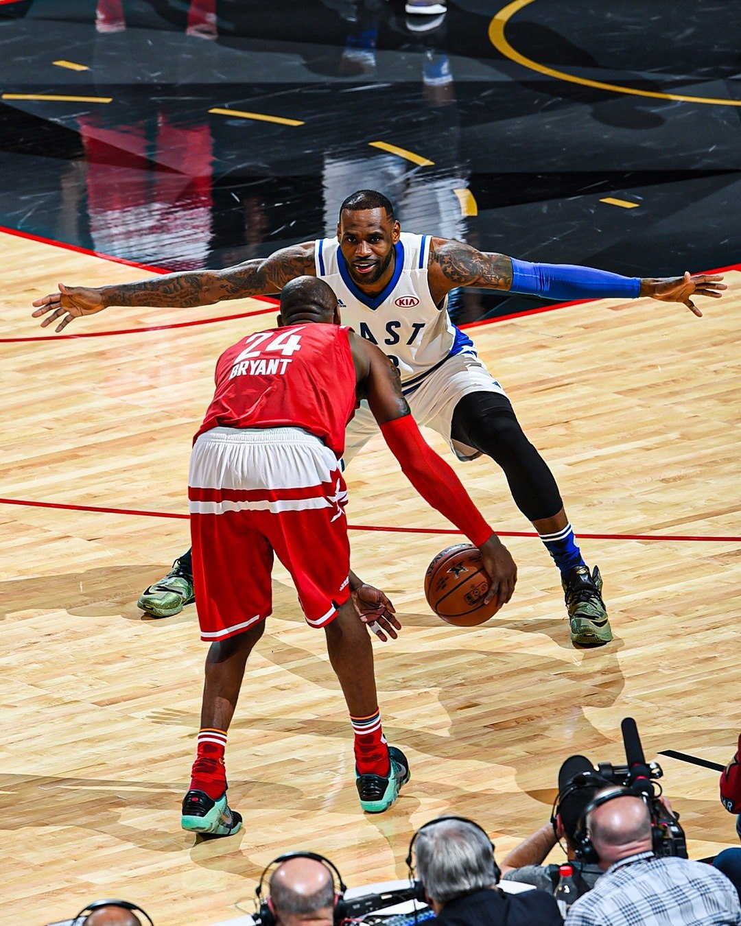 LBJ📷Kobe！​​​