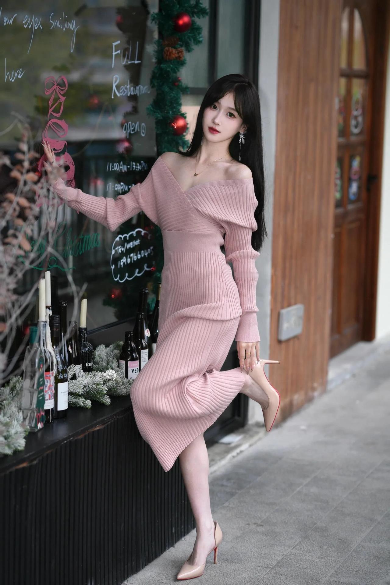 圣诞氛围满满，甜美少女心爆棚！🎄💖