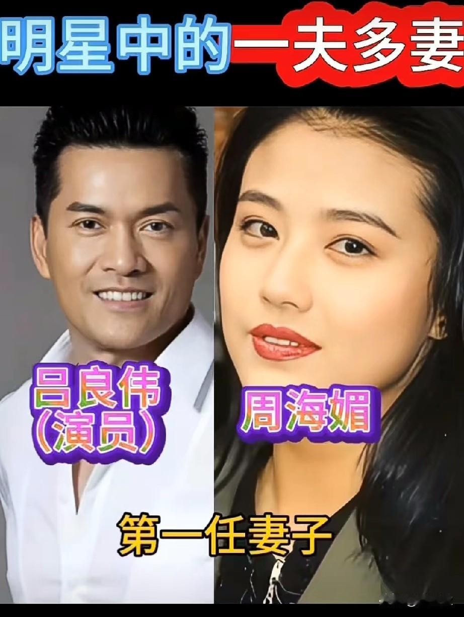 3位男明星一夫多妻你还知道哪些一夫多妻的明星？