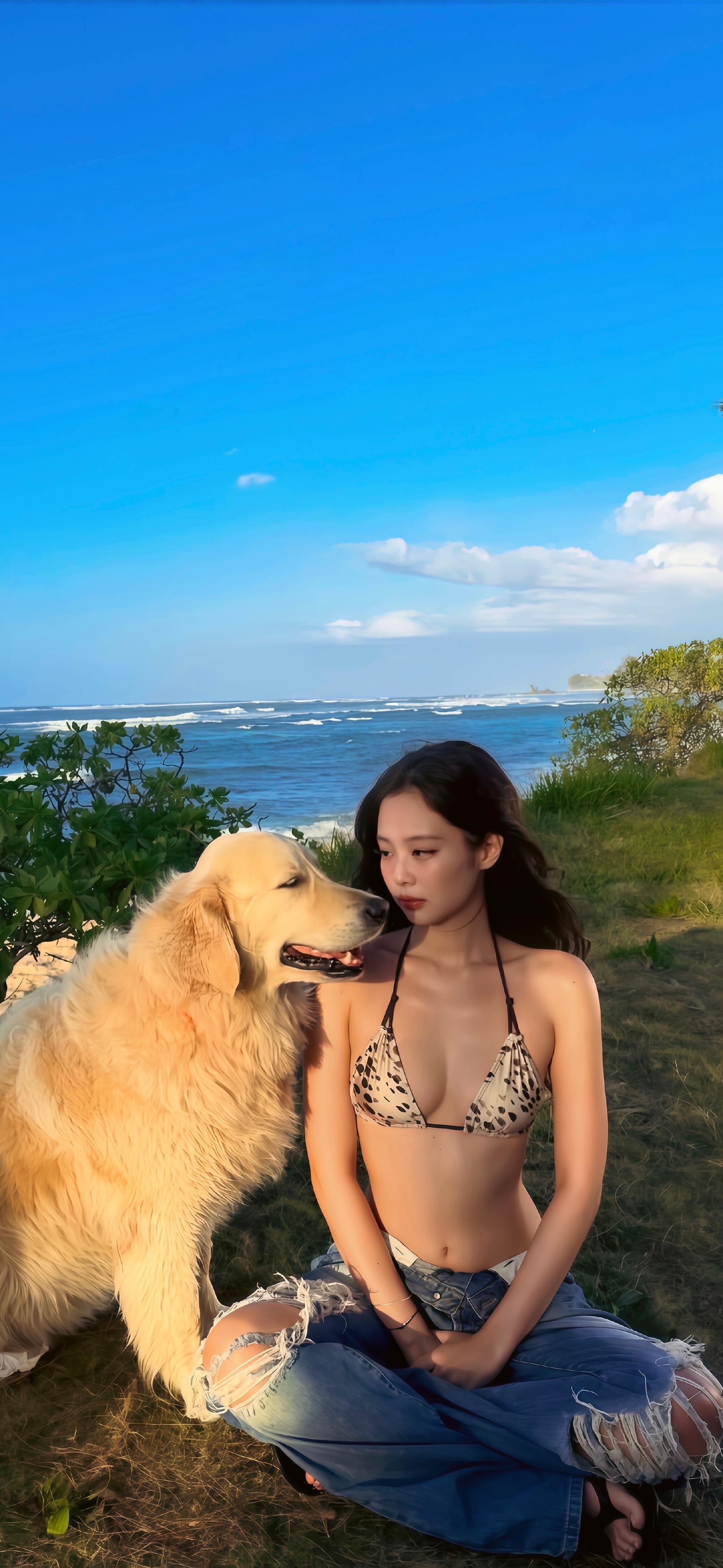 Jennie又来贡献锁屏壁纸了！！！