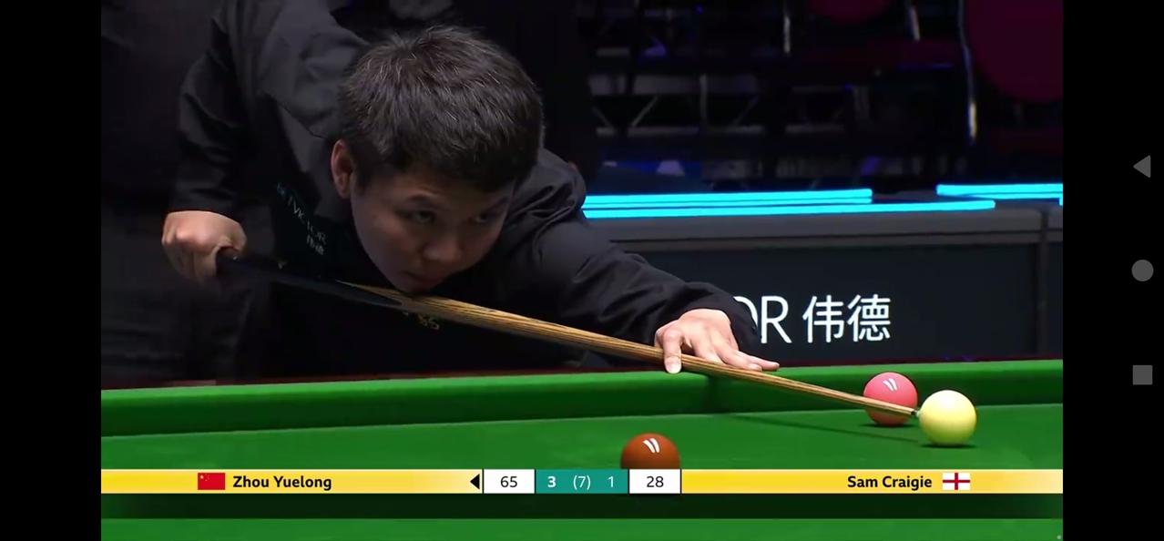 威尔士公开赛国手小周、小江、小吴进8强，赵心童、张安达出局威尔士公开赛1/