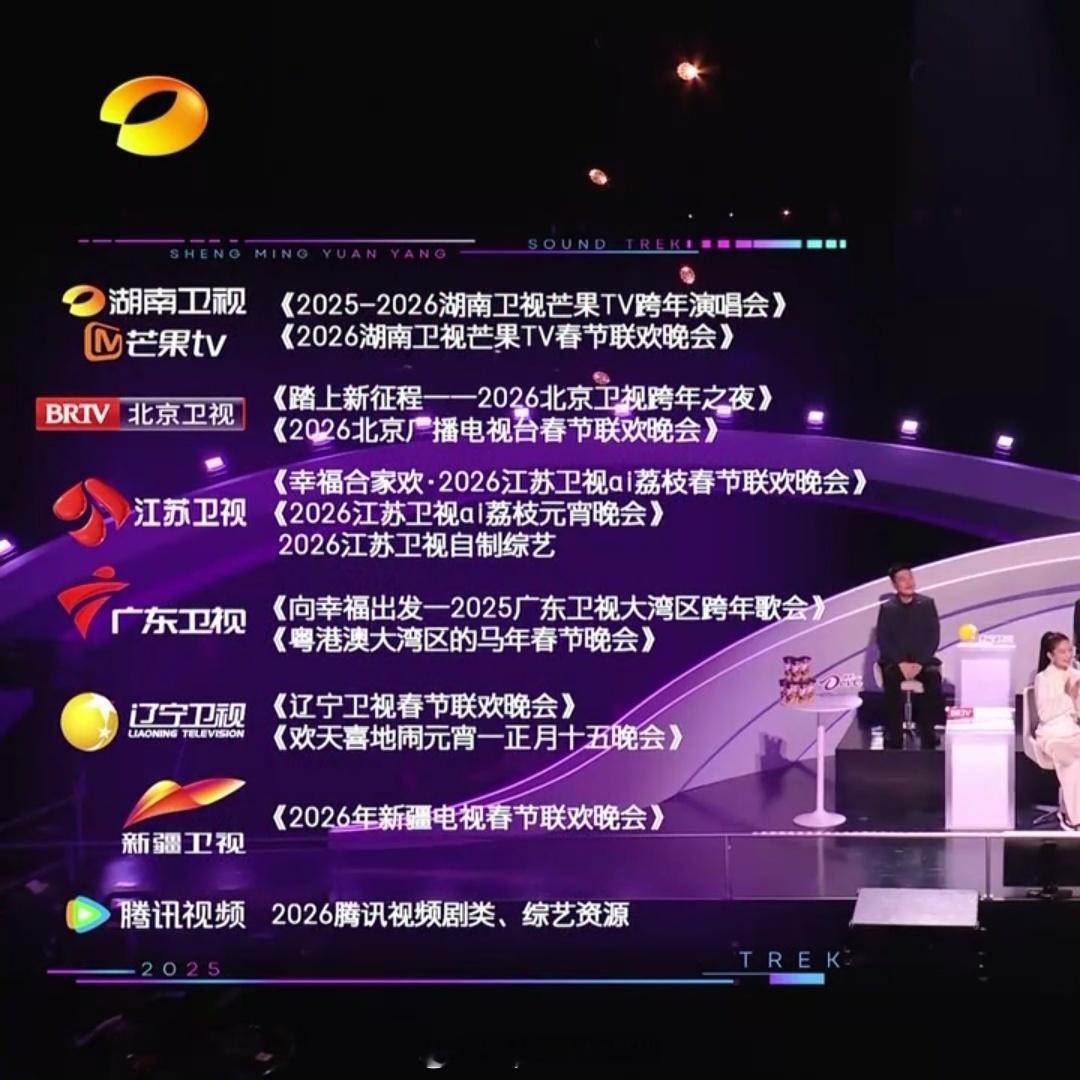 2025-2026湖南卫视芒果TV跨年演唱会今年叫做跨年演唱会，不叫跨年晚会刚刚