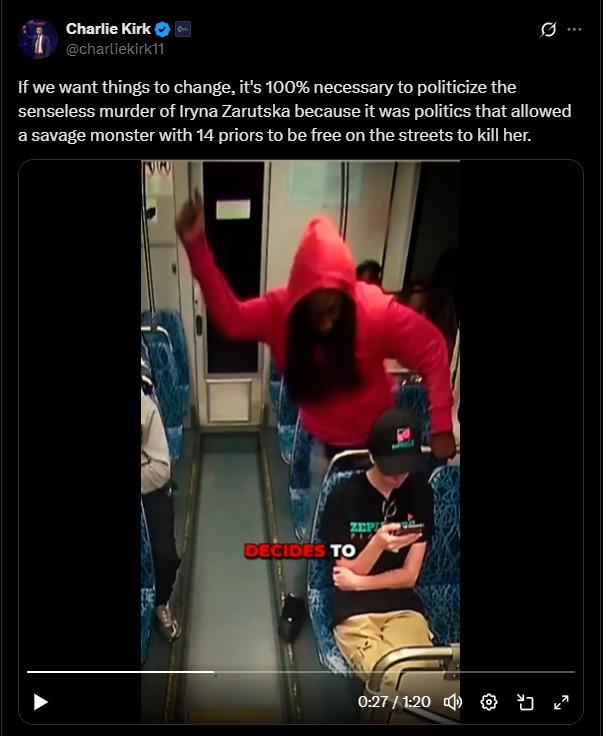 🚨🇺🇸查理·柯克之死证实了他的警告查理·柯克一生致力于捍卫言论自由，鼓